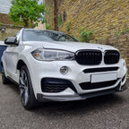 MP Style Carbon Fibre Front Splitter for BMW F16 X6 14-18