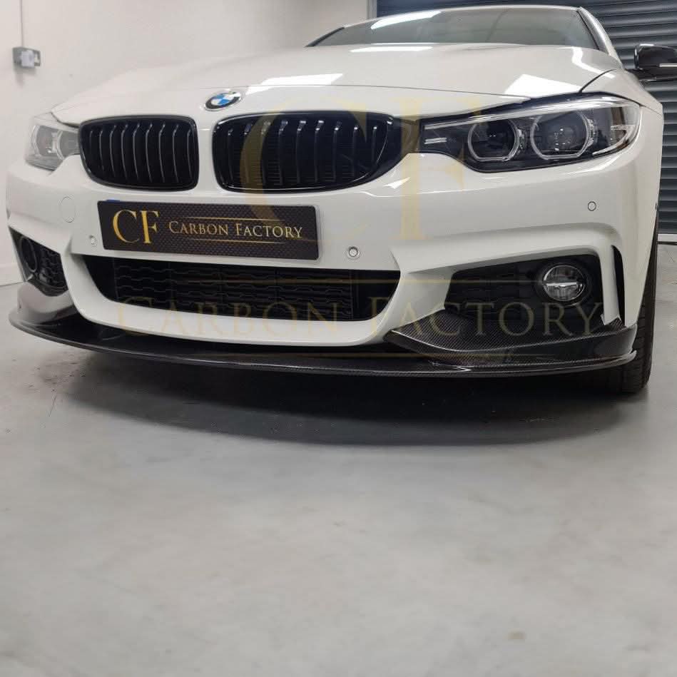 MP Style Carbon Fibre Front Splitter for BMW F32 F33 F36 4 Series 14-20