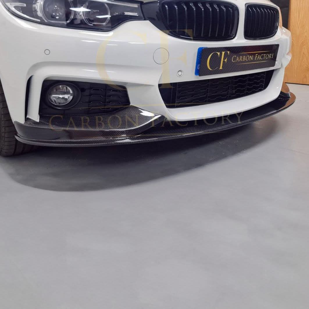 MP Style Carbon Fibre Front Splitter for BMW F32 F33 F36 4 Series 14-20
