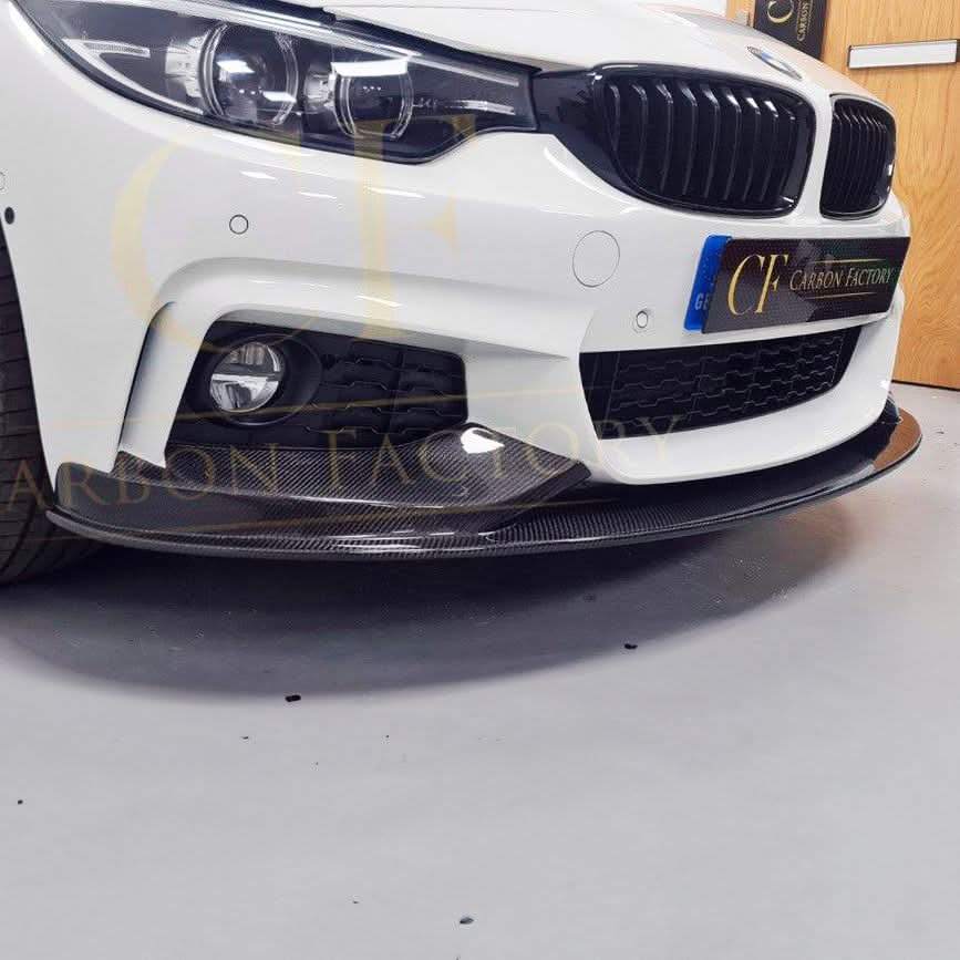 MP Style Carbon Fibre Front Splitter for BMW F32 F33 F36 4 Series 14-20