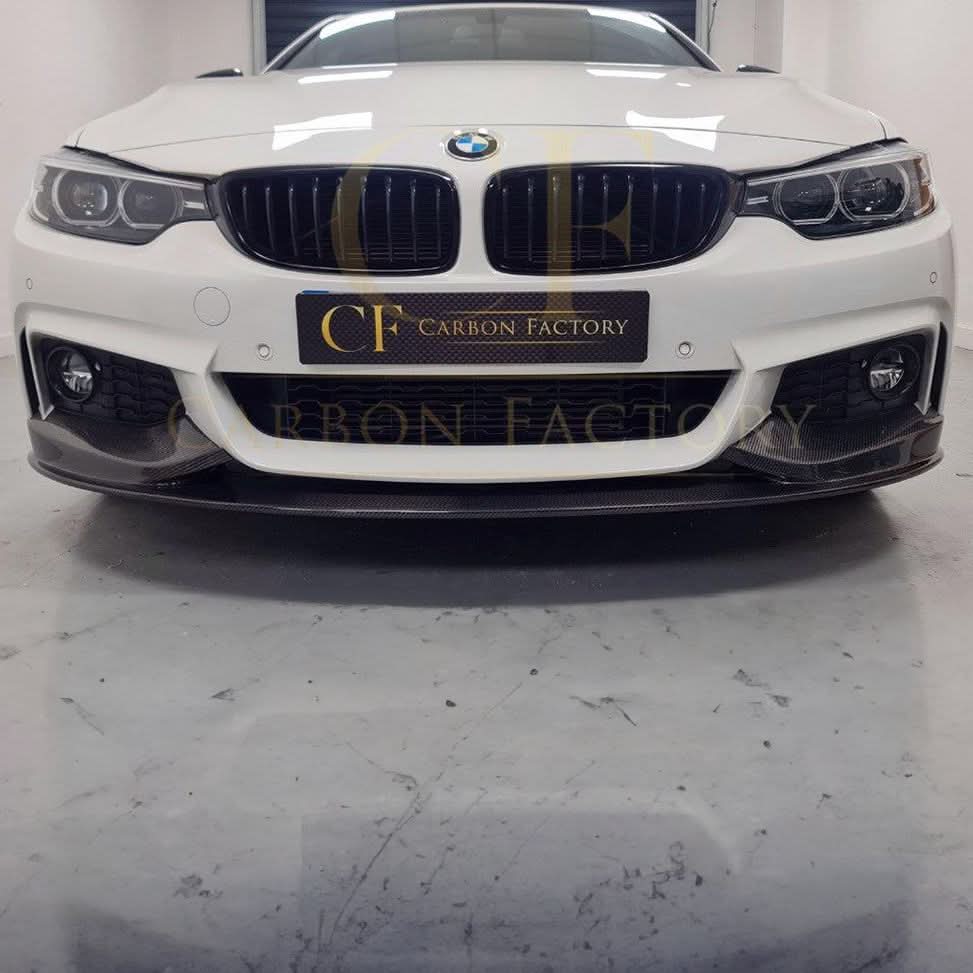 MP Style Carbon Fibre Front Splitter for BMW F32 F33 F36 4 Series 14-20