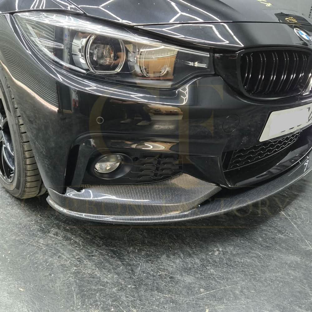 MP Style Carbon Fibre Front Splitter for BMW F32 F33 F36 4 Series 14-20