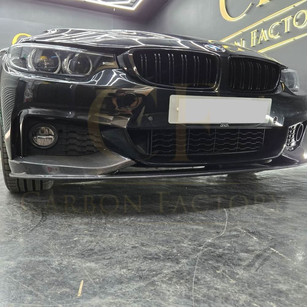 MP Style Carbon Fibre Front Splitter for BMW F32 F33 F36 4 Series 14-20