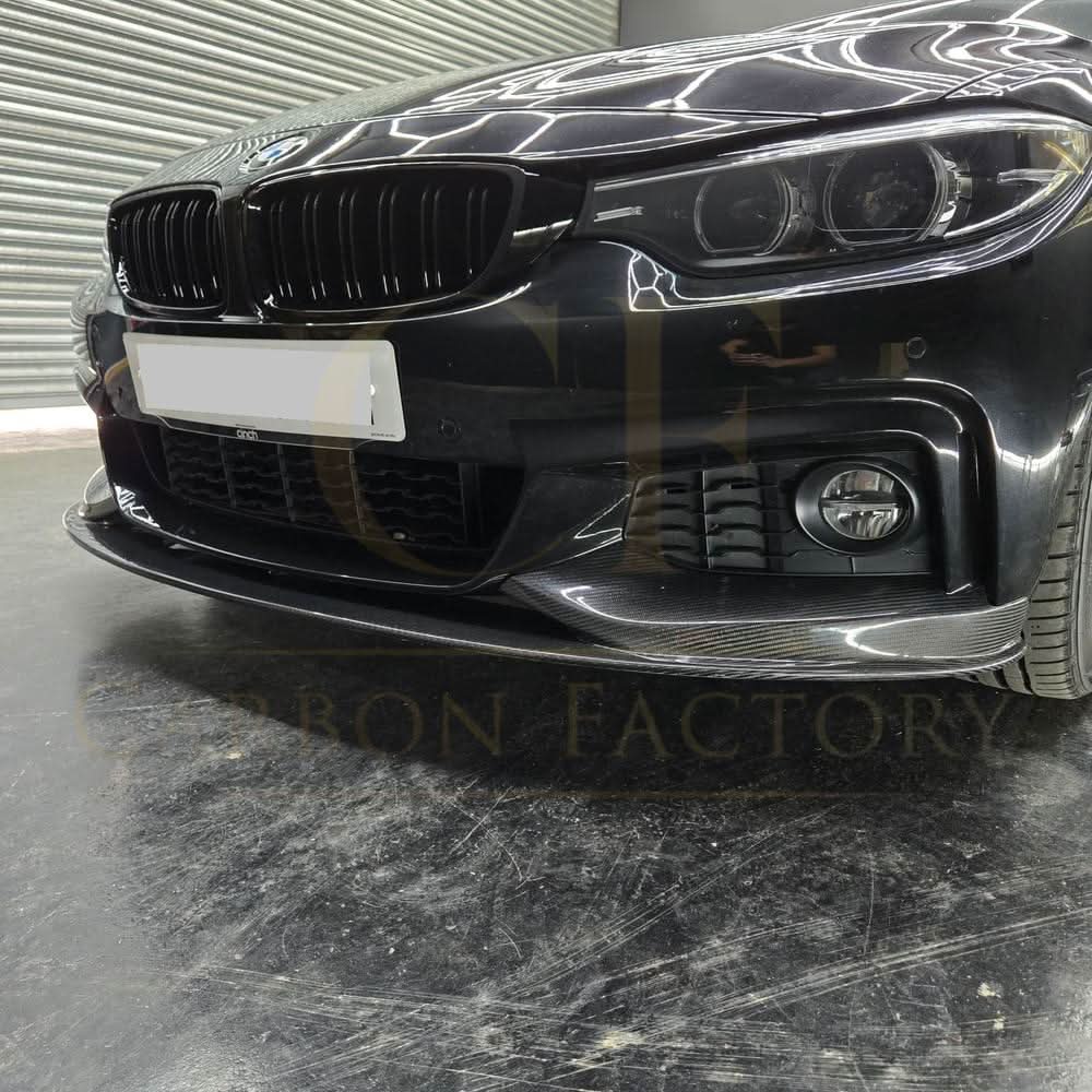 MP Style Carbon Fibre Front Splitter for BMW F32 F33 F36 4 Series 14-20