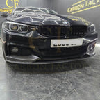 MP Style Carbon Fibre Front Splitter for BMW F32 F33 F36 4 Series 14-20