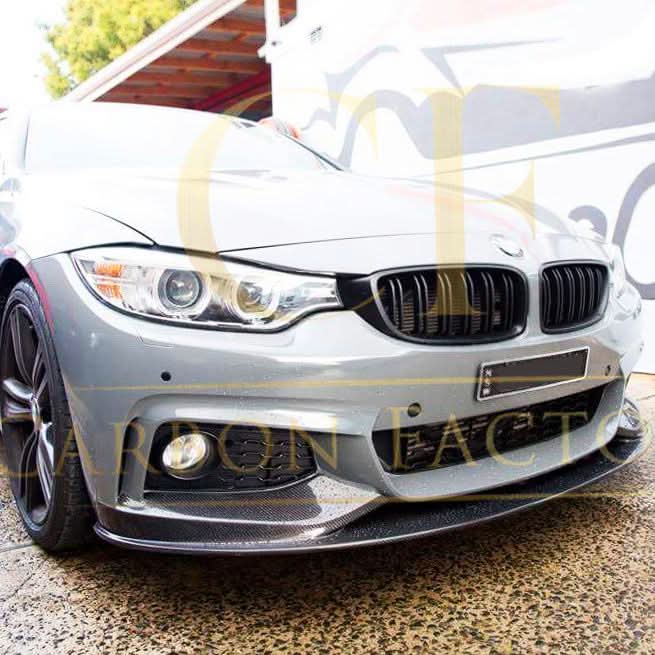 MP Style Carbon Fibre Front Splitter for BMW F32 F33 F36 4 Series 14-20