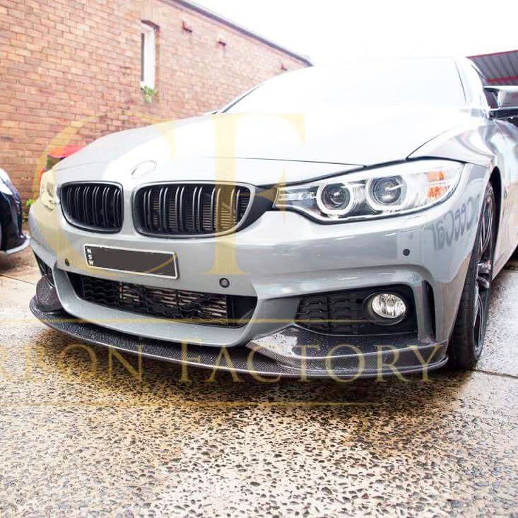 MP Style Carbon Fibre Front Splitter for BMW F32 F33 F36 4 Series 14-20
