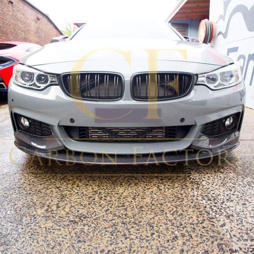MP Style Carbon Fibre Front Splitter for BMW F32 F33 F36 4 Series 14-20
