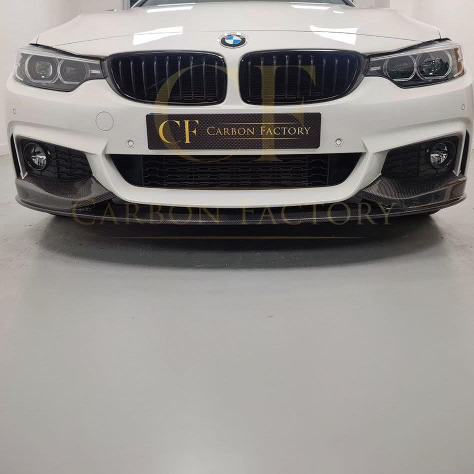 MP Style Carbon Fibre Front Splitter for BMW F32 F33 F36 4 Series 14-20