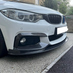 MP Style Carbon Fibre Front Splitter for BMW F32 F33 F36 4 Series 14-20