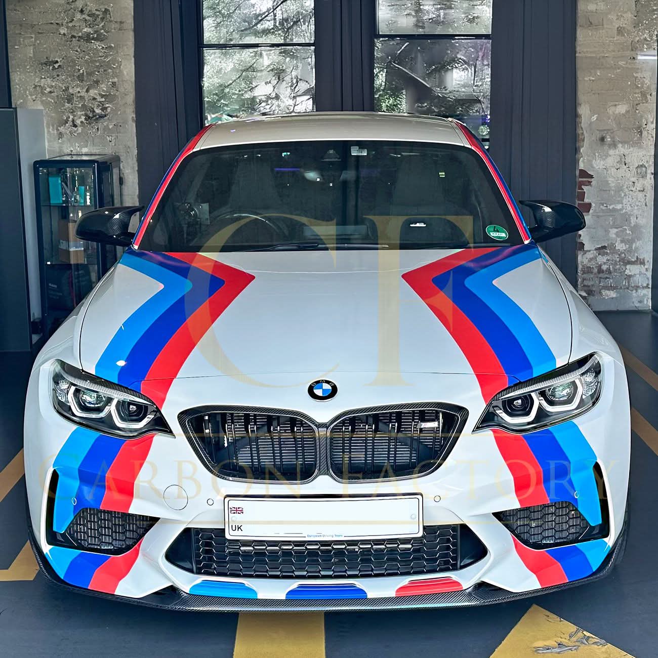 MP Style Carbon Fibre Front Splitter for BMW F87 M2C Competition 16-21