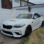MP Style Carbon Fibre Front Splitter for BMW F87 M2C Competition 16-21