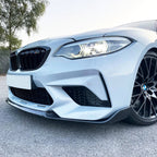 MP Style Carbon Fibre Front Splitter for BMW F87 M2C Competition 16-21