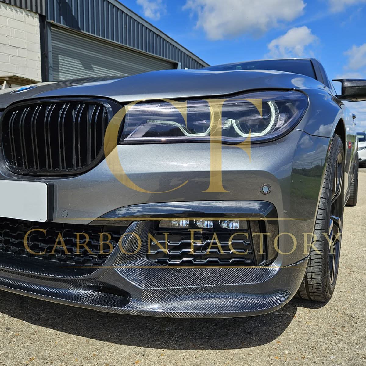 MP Style Carbon Fibre Front Splitter for BMW G11 7 Series 15-18