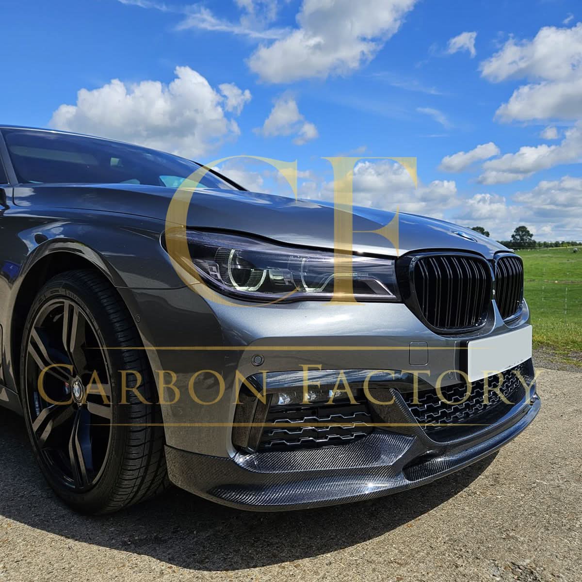 MP Style Carbon Fibre Front Splitter for BMW G11 7 Series 15-18