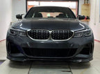 MP Style Carbon Fibre Front Splitter for BMW G20 G21 3 Series Pre-LCI M Sport 19-22