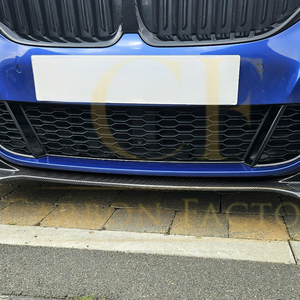 MP Style Carbon Fibre Front Splitter for BMW G20 G21 3 Series Pre-LCI M Sport 19-22