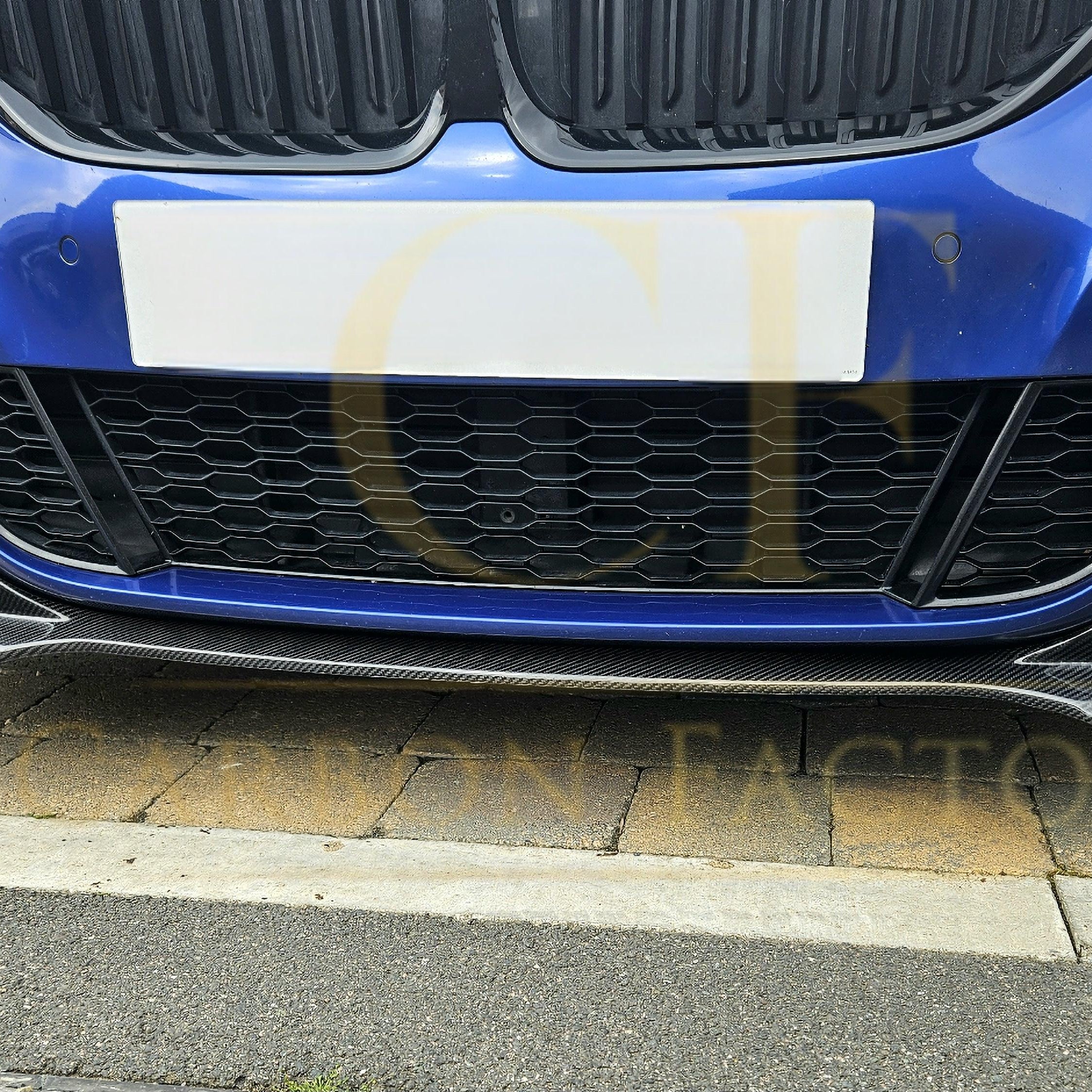 MP Style Carbon Fibre Front Splitter for BMW G20 G21 3 Series Pre-LCI M Sport 19-22