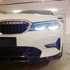 MP Style Carbon Fibre Front Splitter for BMW G20 G21 3 Series Pre-LCI Non M Sport 19-22