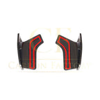 MP Style Carbon Fibre Rear Canards for BMW F15 X5 M Sport 13-18