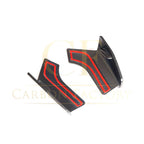 MP Style Carbon Fibre Rear Canards for BMW F15 X5 M Sport 13-18