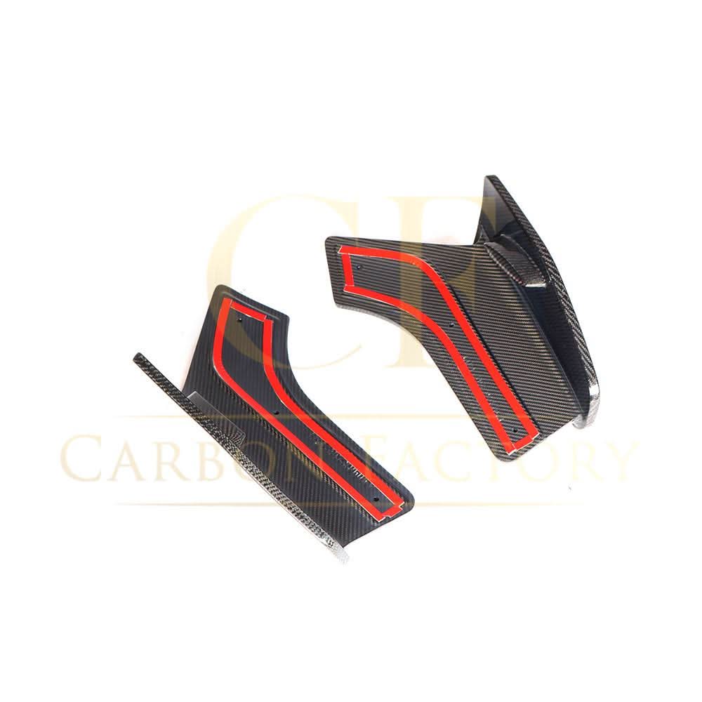 MP Style Carbon Fibre Rear Canards for BMW F15 X5 M Sport 13-18