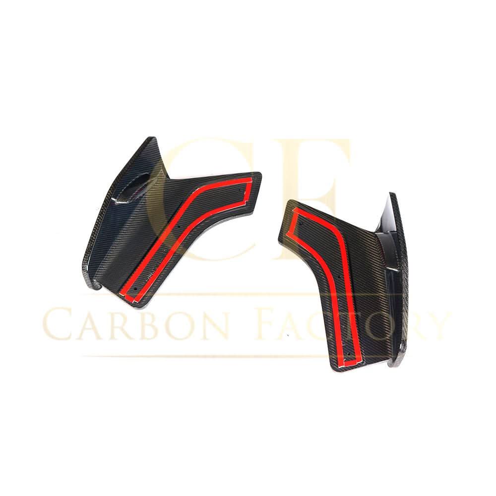 MP Style Carbon Fibre Rear Canards for BMW F15 X5 M Sport 13-18