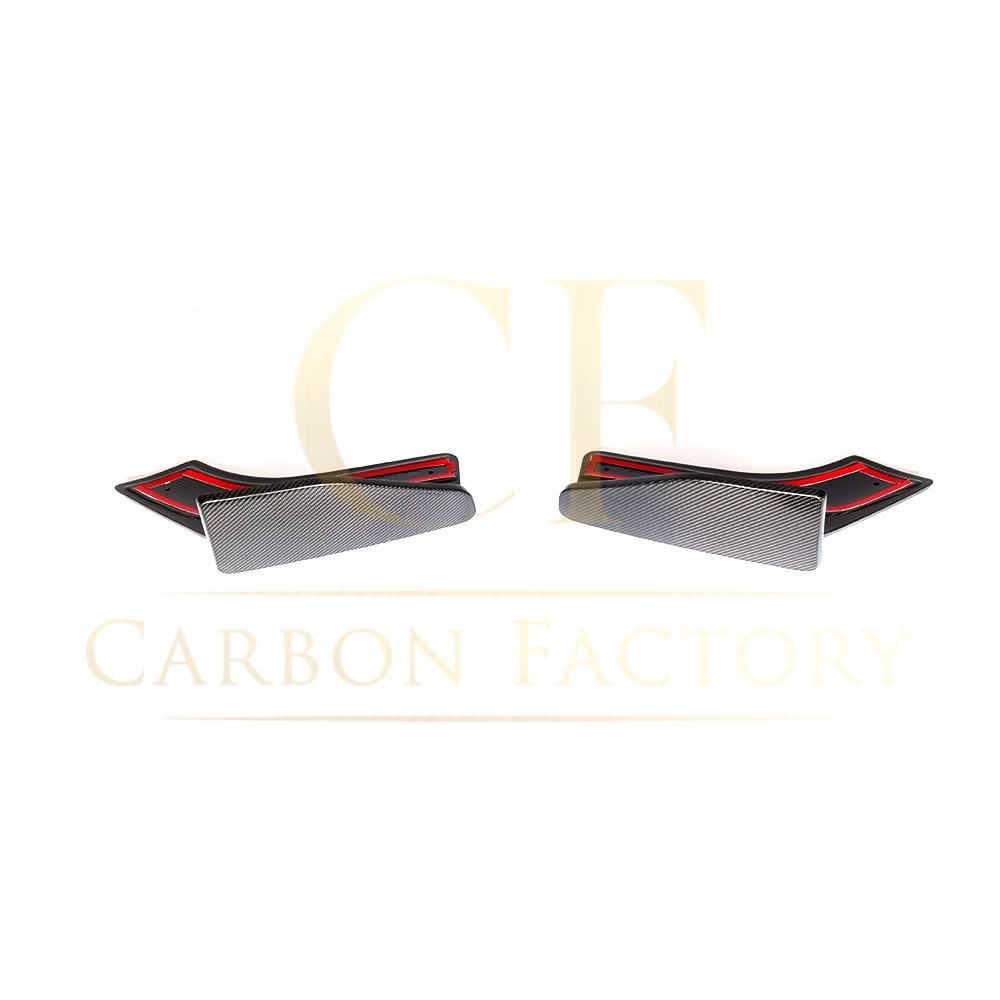 MP Style Carbon Fibre Rear Canards for BMW F15 X5 M Sport 13-18