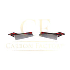 MP Style Carbon Fibre Rear Canards for BMW F15 X5 M Sport 13-18