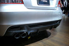 MP Style Carbon Fibre Rear Diffuser Twin Exhaust for BMW E82 E88 1 Series 04-13