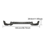 MP Style Carbon Fibre Rear Diffuser for BMW 3 Series G20 G21 Pre-LCI M Sport 19-22