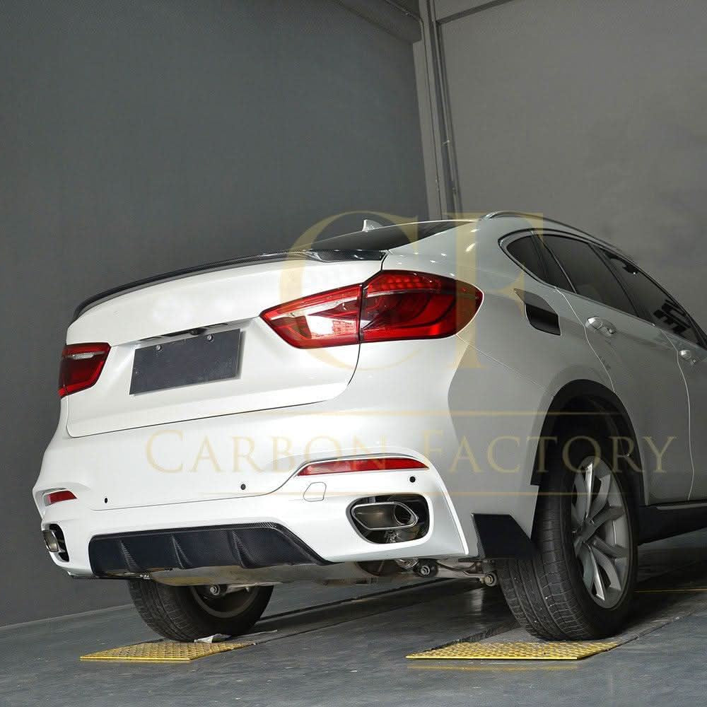 MP Style Carbon Fibre Rear Diffuser for BMW F16 X6 14-18
