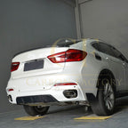 MP Style Carbon Fibre Rear Diffuser for BMW F16 X6 14-18