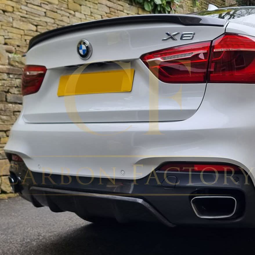 MP Style Carbon Fibre Rear Diffuser for BMW F16 X6 14-18