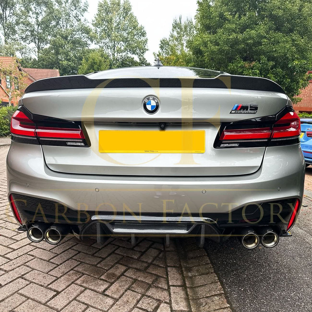 MP Style Carbon Fibre Rear Diffuser for BMW F90 M5 17-24