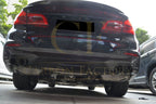 MP Style Carbon Fibre Rear Diffuser for BMW G30 G31 5 Series M Sport 17-23