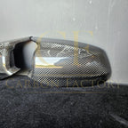 MP Style Carbon Fibre Replacement Mirror Covers for BMW F10 5 Series Pre-LCI