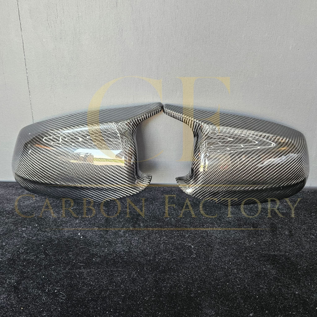 MP Style Carbon Fibre Replacement Mirror Covers for BMW F10 5 Series Pre-LCI