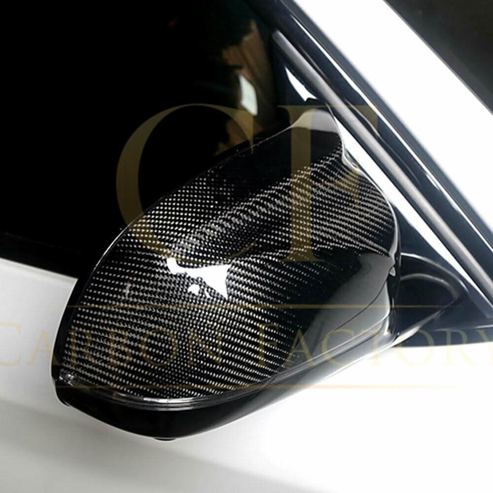 MP Style Carbon Fibre Replacement Mirror Covers for BMW F10 5 Series Pre-LCI