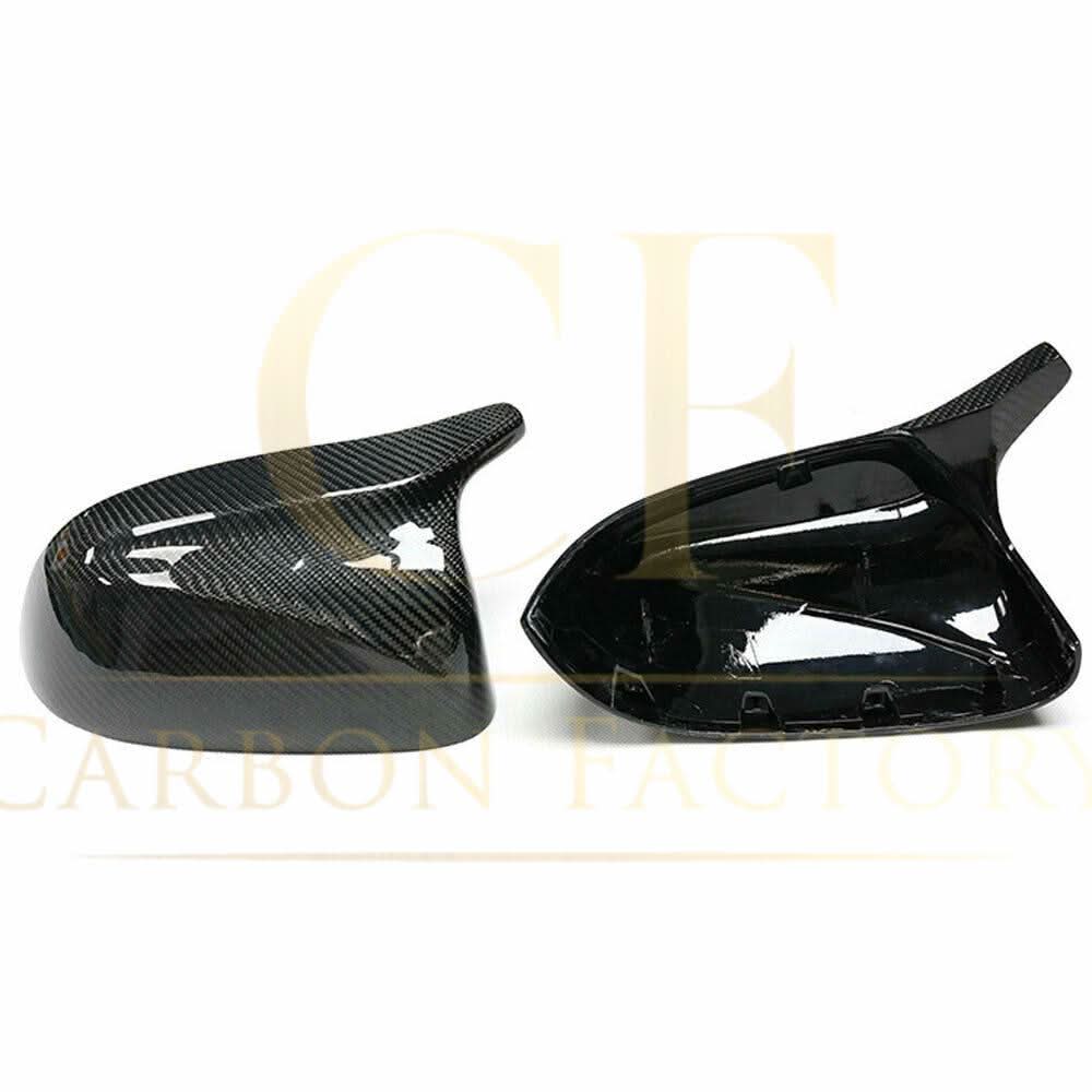 MP Style Carbon Fibre Replacement Mirror Covers for BMW F10 5 Series Pre-LCI