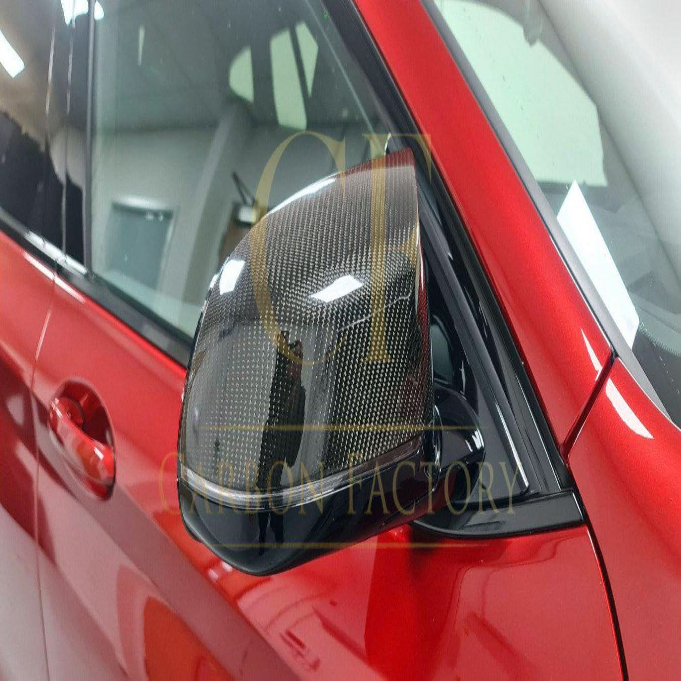 MP Style Carbon Fibre Replacement Mirror Covers for BMW G01 X3 G02 X4 G05 X5 G06 X6 G07 X7 18-25