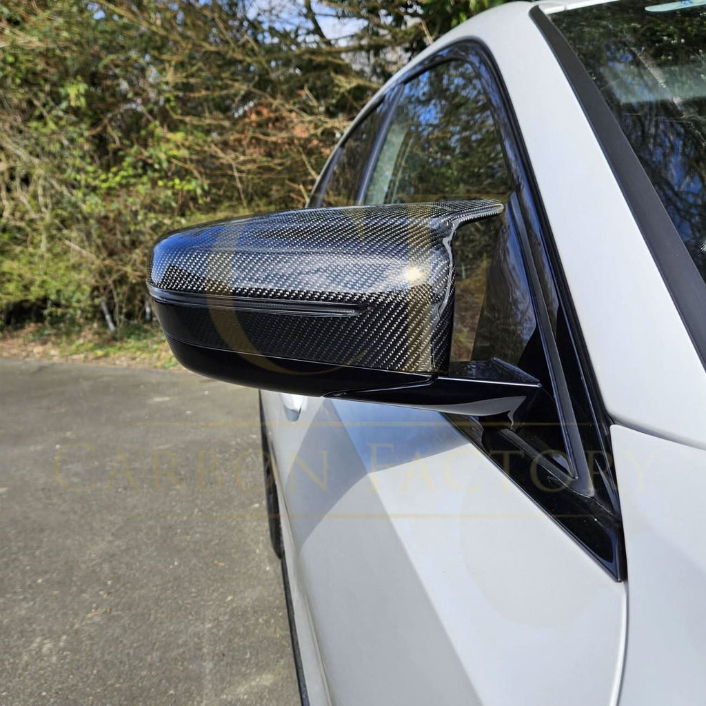 MP Style Carbon Fibre Replacement Mirror Covers for BMW G20 3 Series 17-25