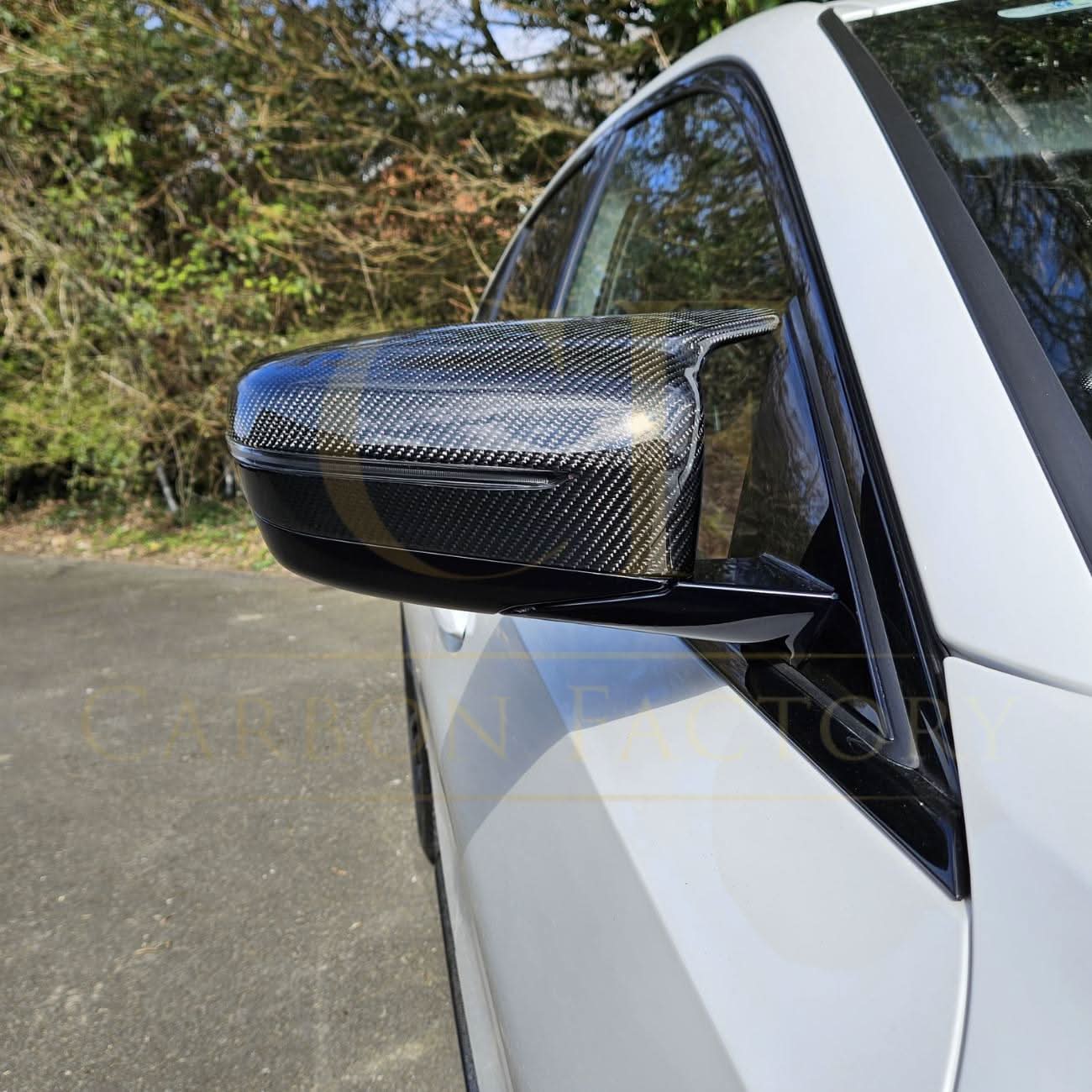 MP Style Carbon Fibre Replacement Mirror Covers for BMW G20 3 Series 17-25