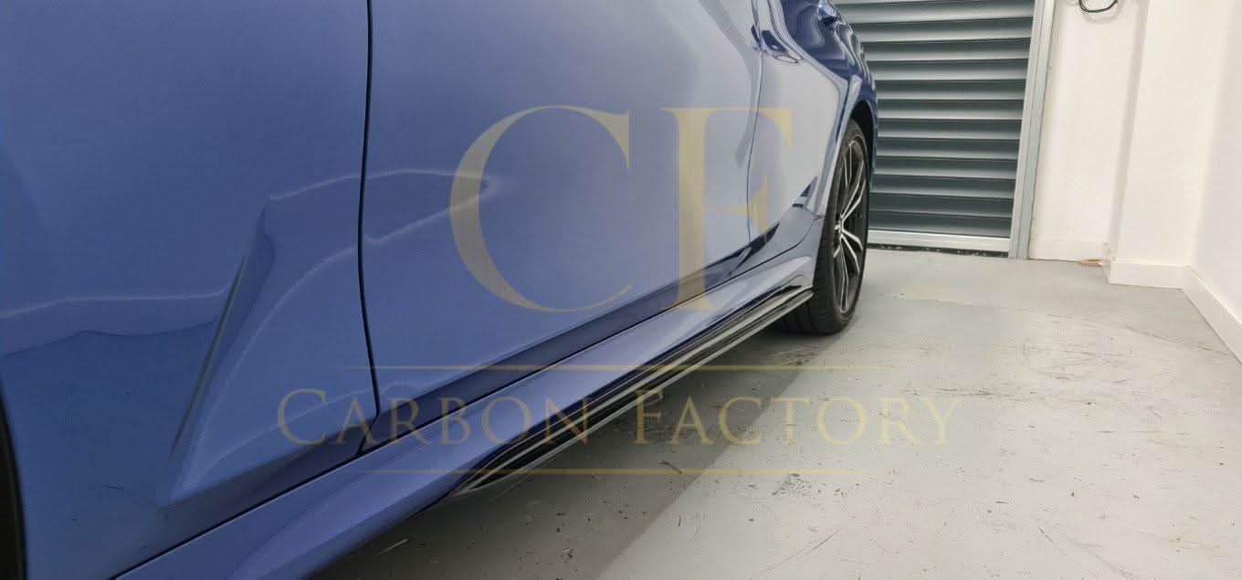 MP Style Carbon Fibre Side Skirts for BMW 3 Series G20 G21 19-Present