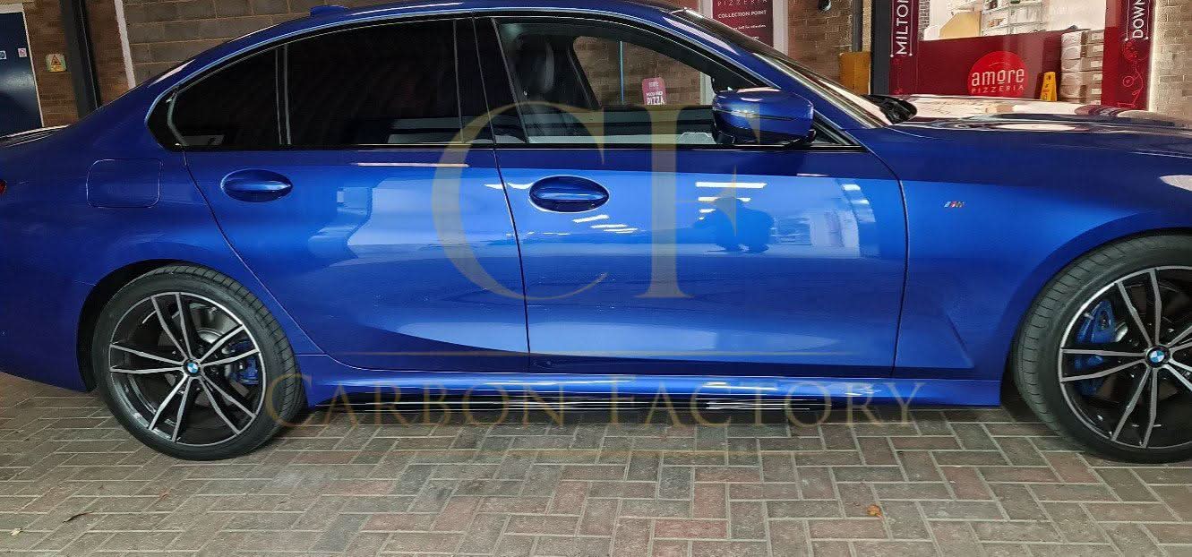 MP Style Carbon Fibre Side Skirts for BMW 3 Series G20 G21 19-Present