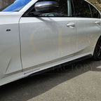 MP Style Carbon Fibre Side Skirts for BMW 3 Series G20 G21 19-Present