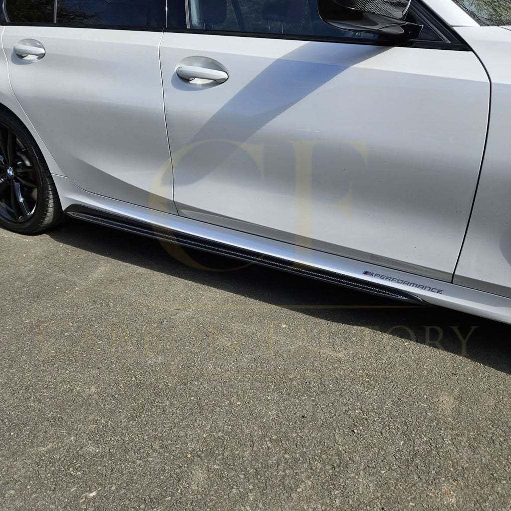 MP Style Carbon Fibre Side Skirts for BMW 3 Series G20 G21 19-Present