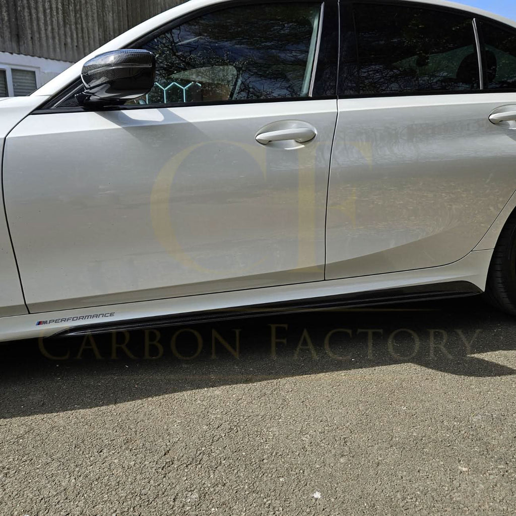 MP Style Carbon Fibre Side Skirts for BMW 3 Series G20 G21 19-Present