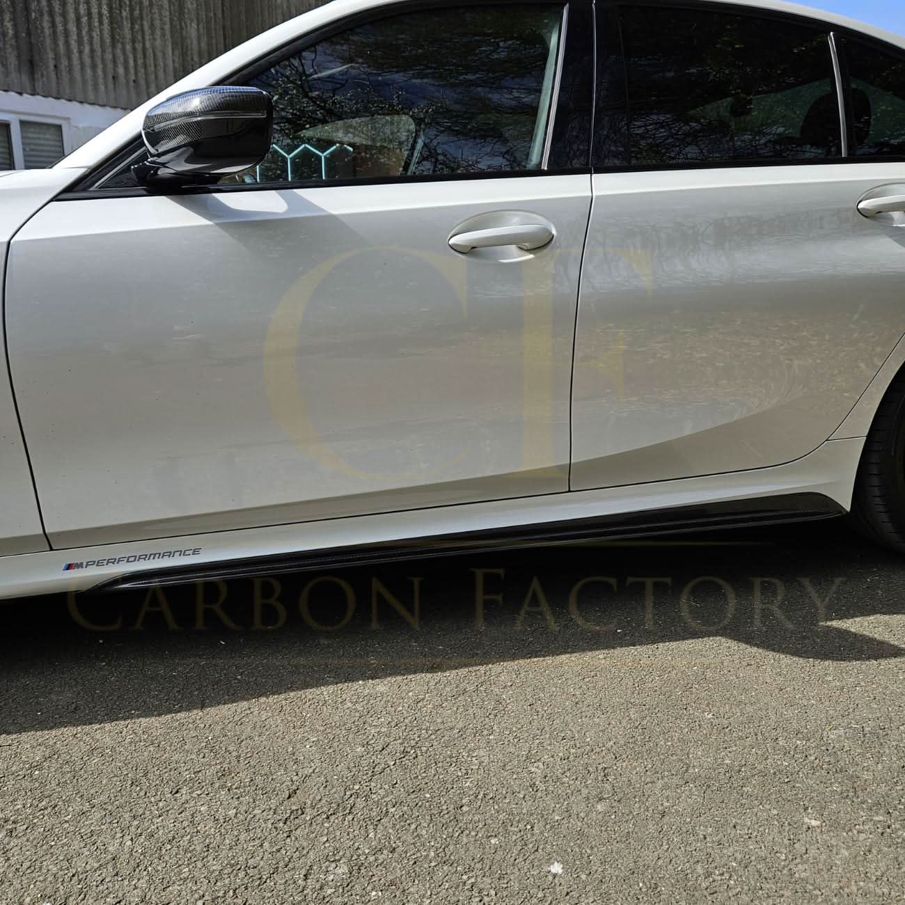 MP Style Carbon Fibre Side Skirts for BMW 3 Series G20 G21 19-Present