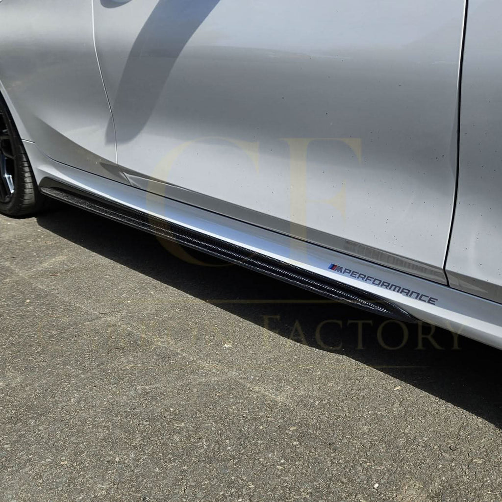 MP Style Carbon Fibre Side Skirts for BMW 3 Series G20 G21 19-Present
